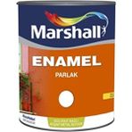 Marshall Enamel Bayrak Kırmızısı 7.5 lt Solvent Bazlı Parlak Ahşap Metal Boyası