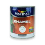 Marshall Enamel Parlak 3041 Gümüş 0.75 lt Solvent Bazlı Ahşap Metal Boyası