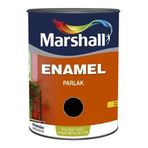 Marshall Enamel Parlak Sentetik Siyah 15 lt Yağlı Boya