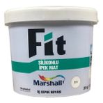 Marshall Fit Avokado 20 kg Silikonlu İpek Mat Silinebilir İç Cephe Boyası