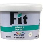 Marshall Fit Fildişi 3.5 kg Silikonlu İpek Mat Silinebilir İç Cephe Boyası