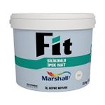 Marshall Fit Silikonlu Ipek Mat Duvar Boyası Gelin Teli Renk 3,5kg Parlak Özellikli İç Cephe Boyası - Lacivert
