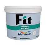 Marshall Fit Silikonlu Ipek Mat Silinebilir Iç Cephe Duvar Boyası Renk; Tütsü 3,5kg - 0315 Gri