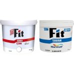 Marshall Gelin Teli 3.5 kg Fit Silikonlu İç Cephe Boyası Marshall 3.5 kg Fit Extra Tavan Boyası ve İzmir Fırça Boyama Seti