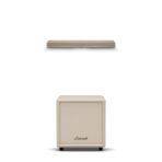 Marshall Heston 60 Cream Dolby Atmos Soundbar, Wireless Subwoofer