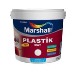 Marshall Islak Kum 15 lt Plastik Mat Su Bazlı İç Cephe Boyası