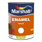 Marshall Koyu Kahve 2.5 lt Enamel Parlak Sentetik Boya