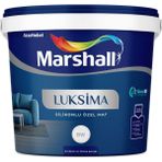 Marshall Luksima Yıkanabilir Silikonlu Silinebilir Özel Mat Iç Cephe Boyası 2,5 Lt - RÜZGAR GÜLÜ