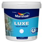 Marshall Luxe Parlak 0.75 lt Siyah Solvent Bazlı Ahşap Metal Boyası
