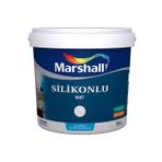 Marshall Mahlep 7.5 lt Silikonlu Ipek Mat Su Bazlı Iç Cephe Boyası