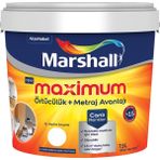 Marshall Maximum Silikonlu İpek Mat 7.5 lt 10 kg Aslan Yelesi Duvar Boyası