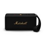 Marshall Middleton Black and Brass Bluetooth Hoparlör
