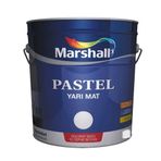 Marshall Pastel Kirli Beyaz 2.5 lt Yarı Mat Sentetik Boya