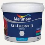 Marshall Silikonlu Kristal 15 lt Duvar Boyası