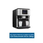 Mars&Hars Buz Yapma Makinesi ve Soğuk Su Sebili-LCD Dokunmatik Ekran (18kg kapasiteli)