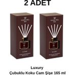 Marshel Pro Luxury Çubuklu Koku Cam Sise 165 ml (2 Adet) - -