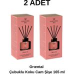Marshel Pro Oriental Çubuklu Koku Cam Sise 165 ml (2 Adet) - -