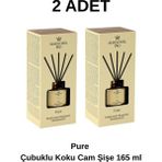 Marshel Pro Pure Çubuklu Koku Cam Sise 165 ml (2 Adet) - -
