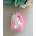 Marshmallow Unicorn Kokulu Taş Kalıbı
