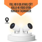 Marsilyan 10.000 Oyun Destekli, Çift Kollu 4K Projeksiyon – Hdmı, Usb, Aux, Ethernet Yok