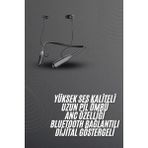 Marsilyan 100 Saat Bluetooth Kulaklık Dijital Göstergeli Anc Özelliği Kablolu - Çok Renkli
