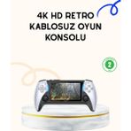 Marsilyan 1000 Oyun Yüklü HDMI Çıkışlı Retro Oyun Konsolu