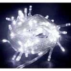 Marsilyan- 10M 100 LED Boncuk Lamba Beyaz Işık Şeffaf Kablo