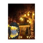Marsilyan 10M 100 LED IP65 Dış Mekan LED Işık Beyaz Kablo - Amber