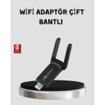 Marsilyan 1200 Mbps Dual Band Wifi Adaptör – 5.8g & 2.4g Çift Antenli - MCT5362-8984