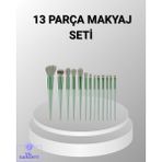 Marsilyan 13 Parça Makyaj Fırça Seti – Ergonomik, Dökülme Yapmayan, Taşınabilir Ieg
