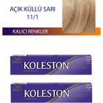 Marsilyan 2 Adet Single Tüp Boya Saç Boyası Açık Küllü Sarı 11/1