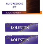Marsilyan 2 Adet Single Tüp Boya Saç Boyası Koyu Kestane 3/4