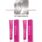 Marsilyan 2 Li Set Premium 0.01 Yoğun Gümüş Gri - Kalıcı Krem Saç Boyası 2 x 50 G Tüp