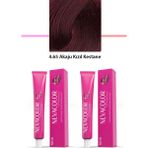 Marsilyan 2 Li Set Premium 4.65 Akaju Kızıl Kestane - Kalıcı Krem Saç Boyası 2 x 50 G Tüp