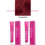 Marsilyan 2 Li Set Premium 7.66 Aşk Alevi - Kalıcı Krem Saç Boyası 2 x 50 G Tüp