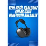 Marsilyan 2025 Model Kulak Üstü Kablosuz Bluetooth Kulaklık Gürültü Azalta Uzun Pil - Çok Renkli