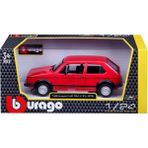 Marsilyan 21089 Sunman, 1:24 Burago Volswagen Golf Mk1 Gtı - Renkli