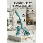Marsilyan 2'li Profesyonel Set - Biberon, Şişe ve Kavanoz Fırçası ile Bulaşık Fırçası 723096 - Renkli