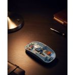 Marsilyan 800 1600 Dpı Ayarlanabilir Mavi Kablosuz Mouse Pilli - MCT1480-3789 - Çok Renkli