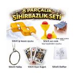 Marsilyan 8’li Sihirbazlık Seti (Kibrit, Defter, Halka, Kupa, Ip, 3’lü Kart) - 1