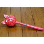 Marsilyan Ahşap Kedili Spiderman Marakas Tekli Polos:24