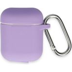 Marsilyan Airpods 2 (2.nesil) Hang Kılıf - Lila - 1 - Renkli