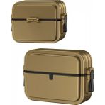 Marsilyan Airpods 3 (3.nesil) 404 Kilitli Kılıf - Gold