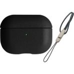 Marsilyan Airpods 3 (3.nesil) 405 Deri Kılıf - Siyah