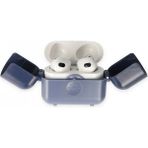 Marsilyan Airpods 3 (3.nesil) Basmalı Kılıf - Mavi-Lacivert