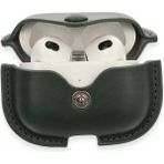 Marsilyan Airpods 3 (3.nesil) Çanta Deri Kılıf - Haki Yeşil