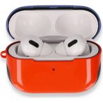 Marsilyan Airpods Pro (1.nesil) 3in1 Kılıf - Kırmızı-Lacivert - Renkli