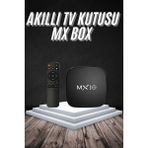 Marsilyan Akıllı Tv Kutusu Mx Box Android 7.1 4K Çözünürlükte Wi-Fi Bağlantılı Medya Oynatıcı