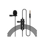 Marsilyan ALLY 3.5MM Universal Lavalier Kablolu Yaka Mikrofonu 6 Metre-(5775) -