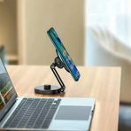 Marsilyan Ally LE-07 Torpido Üstü Araç İç Ve Masa Üstüi Magsafe Telefon Tutucu-(5775)
